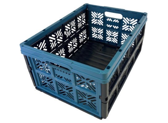 Kosz składany ida 32 l niebieski