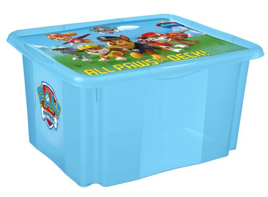 Pojemnik obrotowy z pokrywą paulina "paw patrol" 45 l
