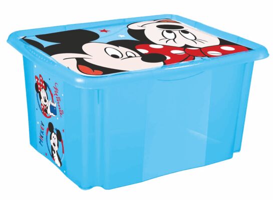 Pojemnik obrotowy z pokrywą paulina "mickey mouse" 45 l