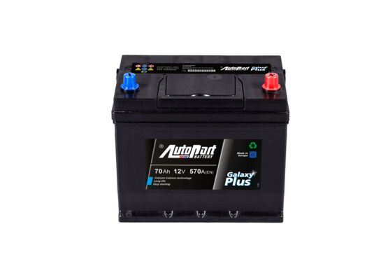 Akumulator rozruchowy, 70 Ah/12 V prawy Japan Galaxy Plus