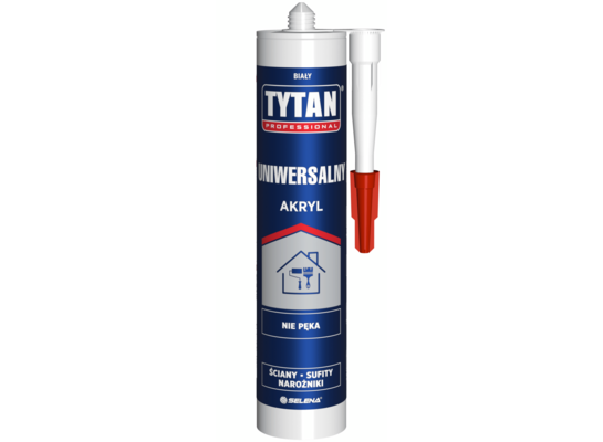 Akryl uniwersalny biały 280 ml Tytan