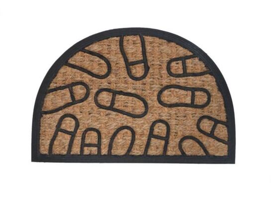 Wycieraczka ROMANA 45 x 75 półokrągła Euromat