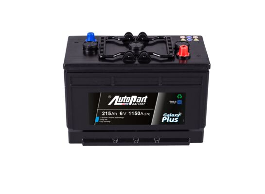 Akumulator rozruchowy rolniczy, 215 Ah / 6 V lewy Galaxy Plus