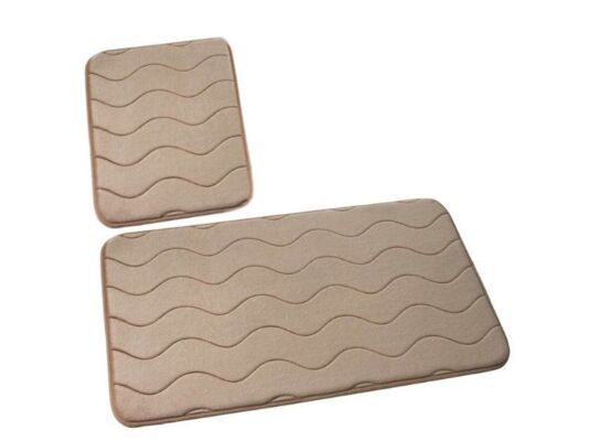 Dywanik łazienkowy SUMBA kpl 2 szt. 45x75+45x35 Euromat