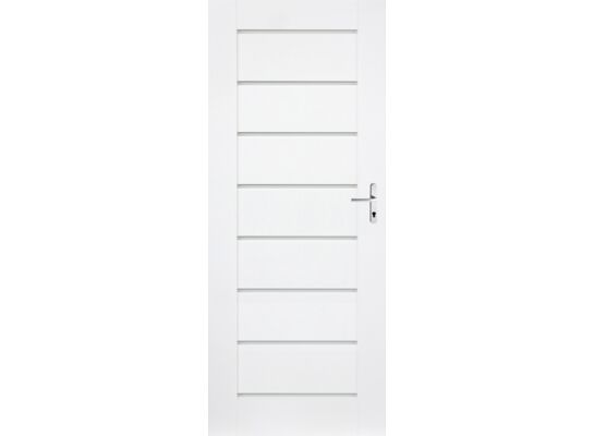 Skrzydło drzwiowe Prim białe pokój 80 L