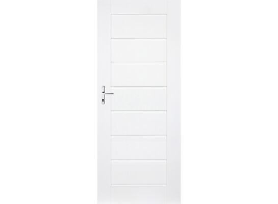 Skrzydło drzwiowe Prim białe pełne 80 P
