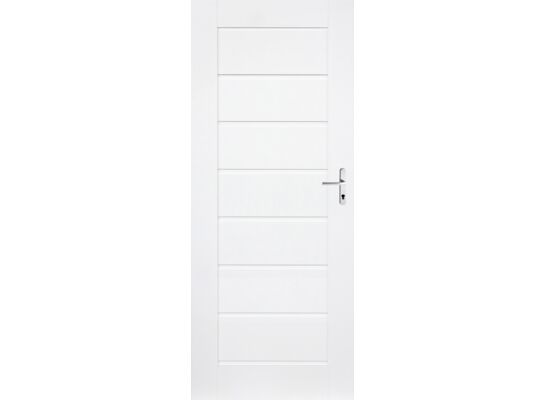 Skrzydło drzwiowe Prim białe pełne 80 L