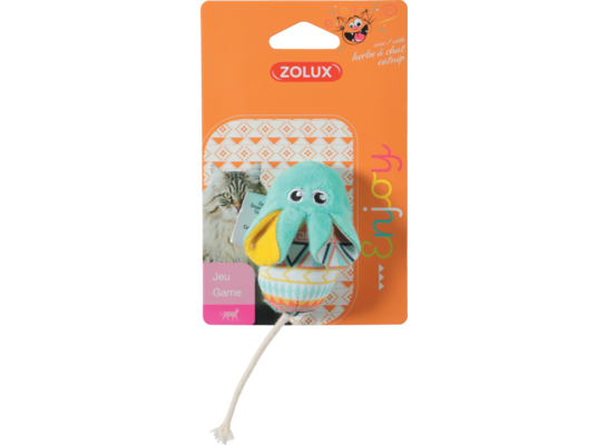 Zabawka dla kota KALI myszka zielona ZOLUX
