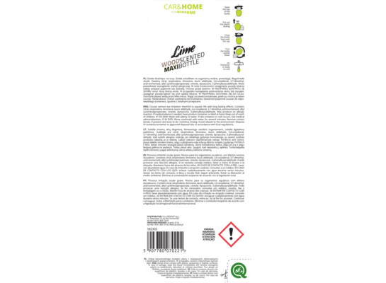 Zapach w płynie WOOD lime 8ml 4Car