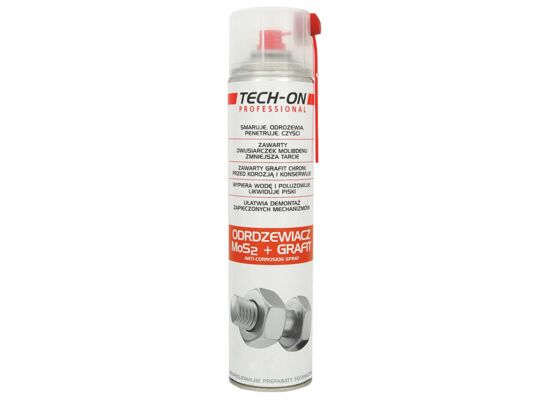 Odrdzewiacz MoS2 + grafit 600 ml TECH-ON