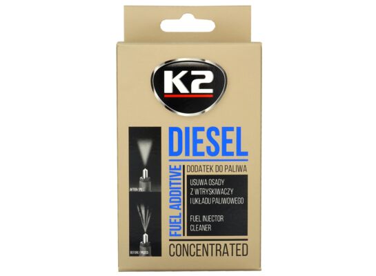 Środek do czyszczenia układu silników wysokoprężnych DIESEL 50 ml K2