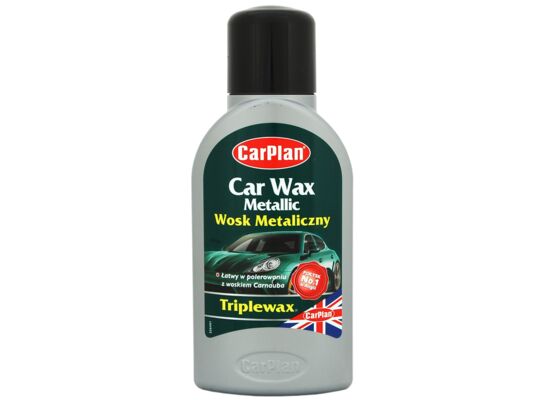 Wosk do lakierów metalizowanych 375 ml CarPlan