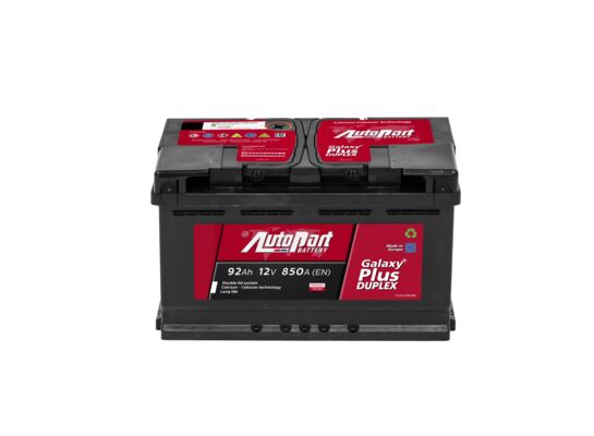 Akumulator rozruchowy, 92 Ah / 12 V prawy Galaxy Duplex