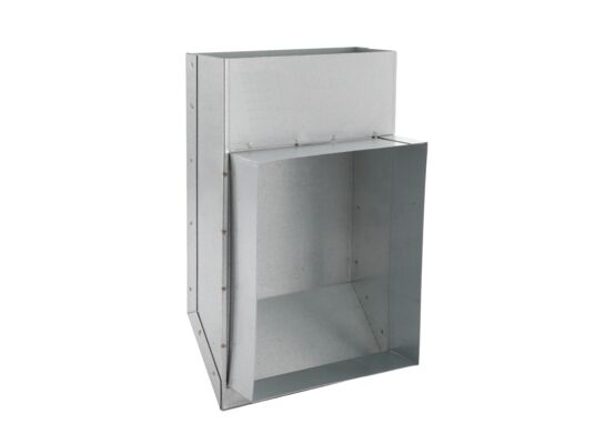 Kształtka L z wylotem prostokątnym KLP150X50/K2-OC