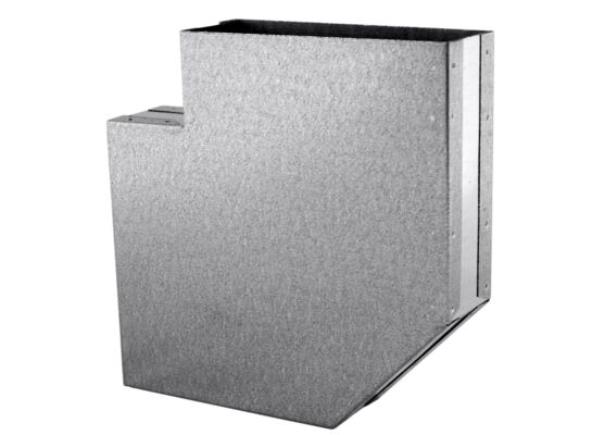 Kolano prostokątne KL150x50/90-OC