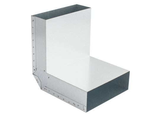 Kolano prostokątne KSS150x50/90-OC