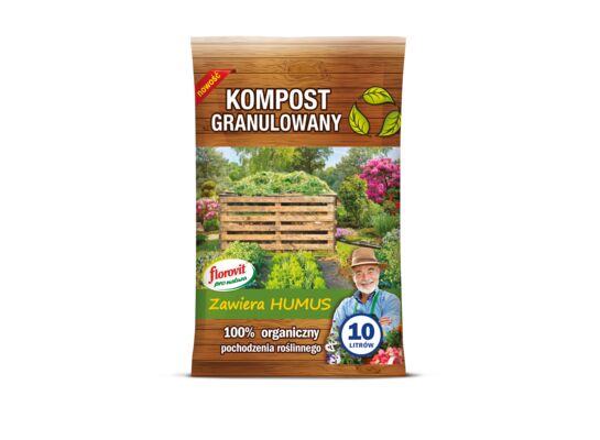 Kompost granulowany 10 l Florovit