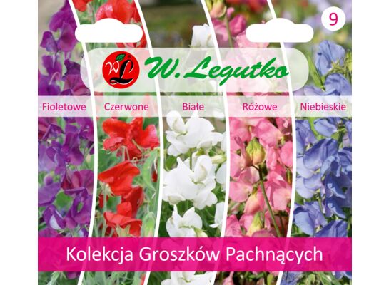 Kolekcja Groszków Pachnących mix