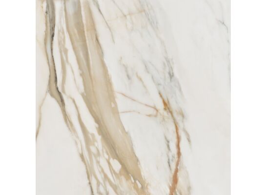 Gres szkliwiony Calacata Gold mat 60 x 60 cm