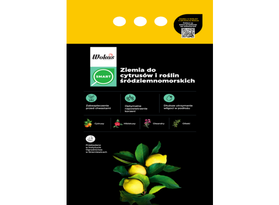Ziemia do cytrusów i roślin śródziemnomorskich 5 l Wokas