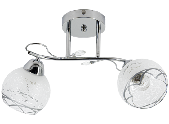 Oprawa oświetleniowa 2-płomienna E27 chrom 2982/2