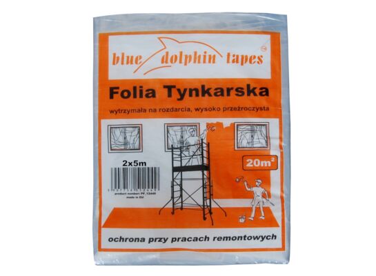 Folia tynkarska 2 x 5 m Blue Dolphin