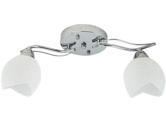 Oprawa oświetleniowa 2-płomienna E27 chrom 6896/2