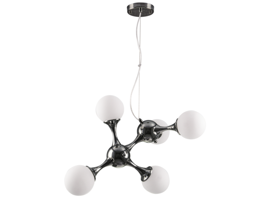 Lampa wisząca 5-płomienna E14 grafit 6775/5