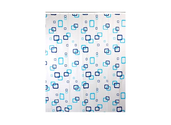 Zasłonka prysznicowa 180 x 180 cm PEVA AWD Interior