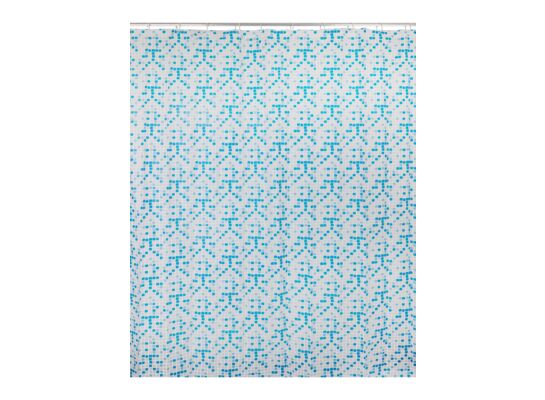 Zasłonka prysznicowa 180 x 180 cm PEVA mozaika AWD Interior