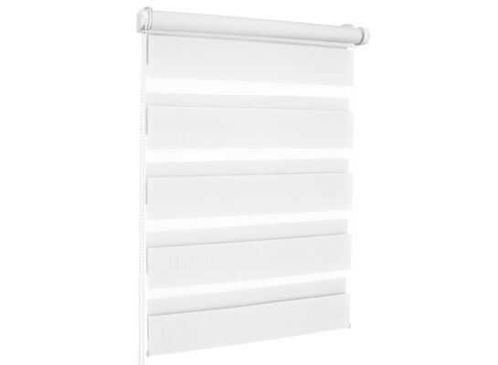 Roleta dzień i noc SMILE 114 x 150 cm kol. 01 śnieżny puch