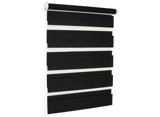 Roleta dzień i noc SMILE 114 x 150 cm kol. 07 zmysłowa czerń