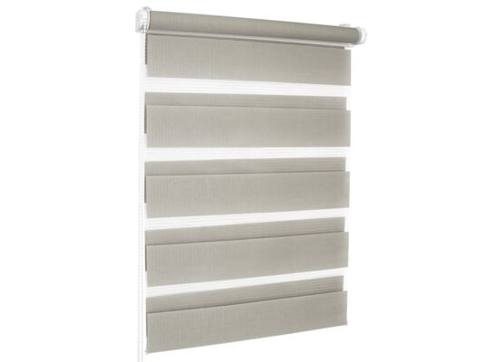 Roleta dzień i noc SMILE 114 x 150 cm kol. 1219 gałka muszkatołowa