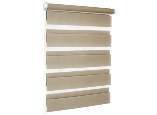 Roleta dzień i noc SMILE 62 x 150 cm kol. 02 mleczna czekolada