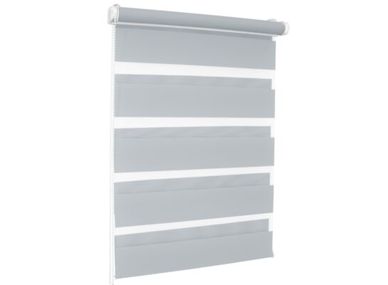 Roleta dzień i noc SMILE 90 x 150 cm kol. 1214 srebrzysta poświata