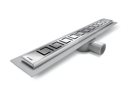 Odwodnienie liniowe Axus standard rynna ABS L- 600 mm kwadrat