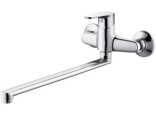 Bateria zlewozmywakowa ścienna Lemon chrom