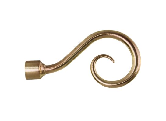 Zakończenie 16 mm hak stare złoto Bojanek