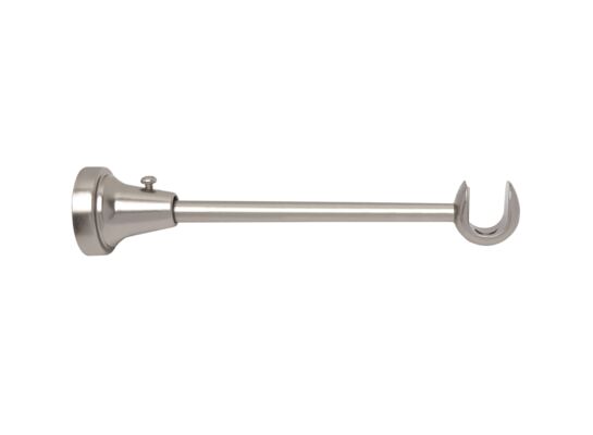 Wspornik 16 mm srebrny mat I otwarty Bojanek