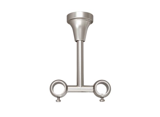 Wspornik 16 mm srebrny mat II sufitowy Bojanek