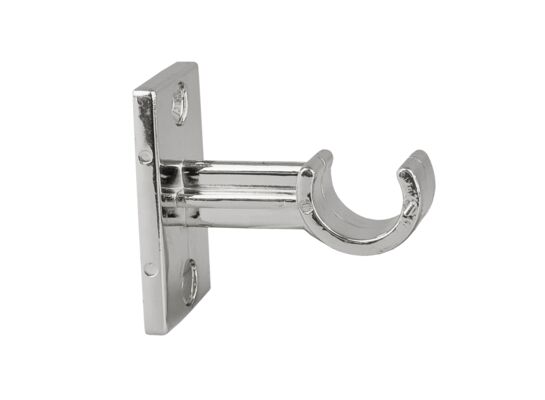 Wieszaki samoprzylepne do karniszy Cafe srebrne Bojanek