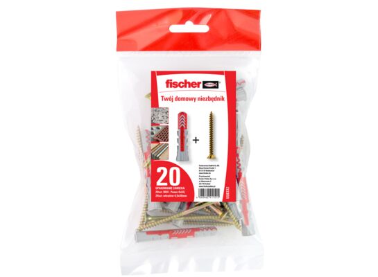 Kołek DUOPOWER 6x50 z wkrętem