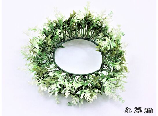 Wianek lawenda 25 cm