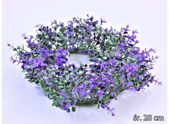 Wianek ozdobny 28 cm