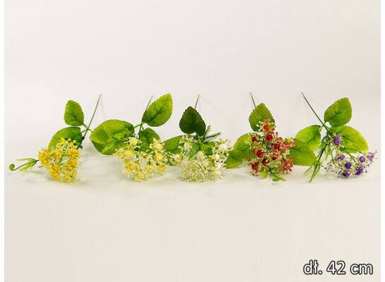 Gałązka ozdobna pojedyncza 42 cm