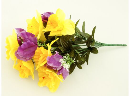 Żonkil/irys bukiet 43 cm