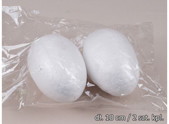 Jajko styropian 2 sztuki