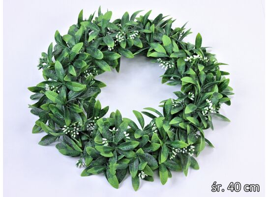 Wianek ozdobny 40 cm