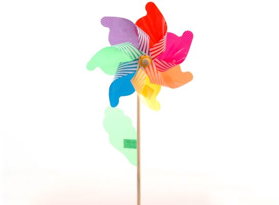 Wiatrak plastik 30 cm
