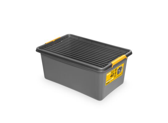 Pojemnik Solidstore Box 40 l na kółkach Orplast